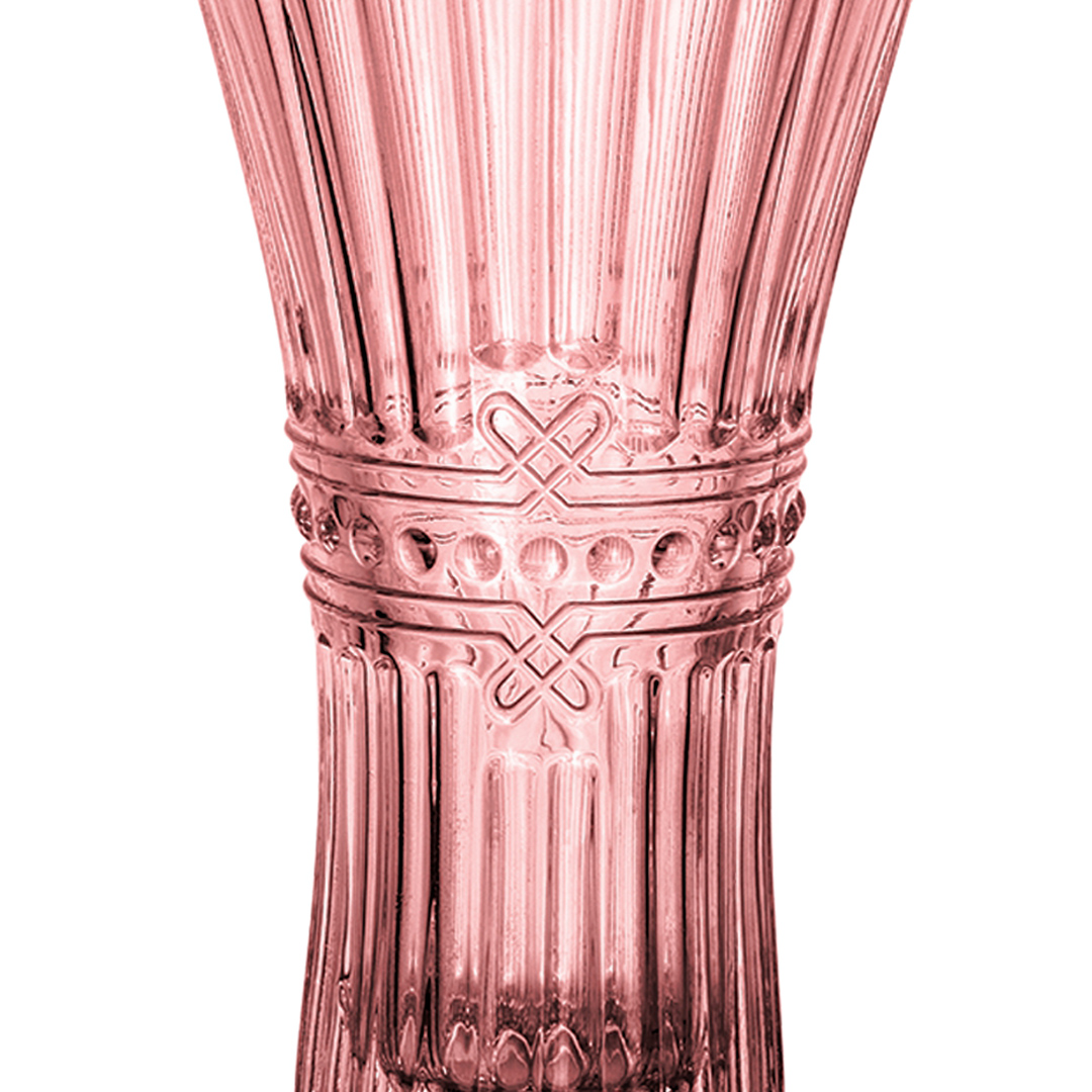 Fotografia para o produto Vaso floreiro acinturado em cristal ecológico Ø13xA24cm