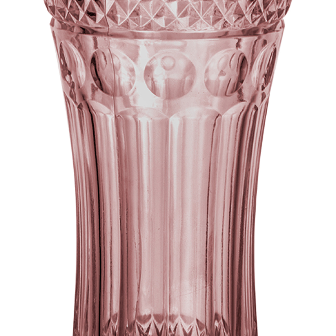 Fotografia para o produto Vaso floreiro acinturado em cristal ecológico Ø13xA24cm