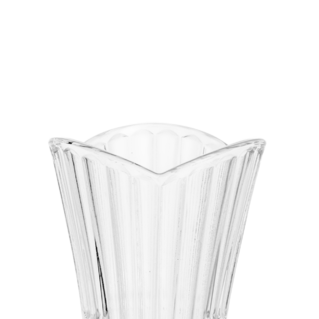 Fotografia para o produto Vaso floreiro solitário em cristal ecológico Ø8xA18cm