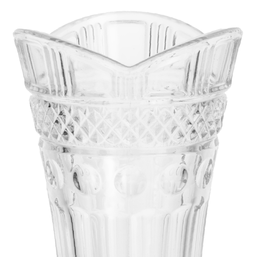 Fotografia para o produto Vaso floreiro solitario em cristal ecológico Ø8xA18cm