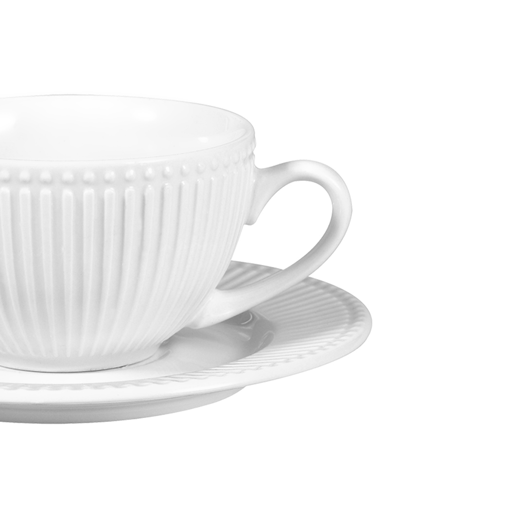 Fotografia para o produto Xícara e pires em porcelana 200ml